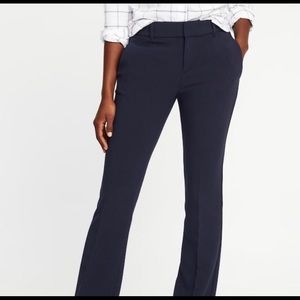 Old navy flare navy blue pants